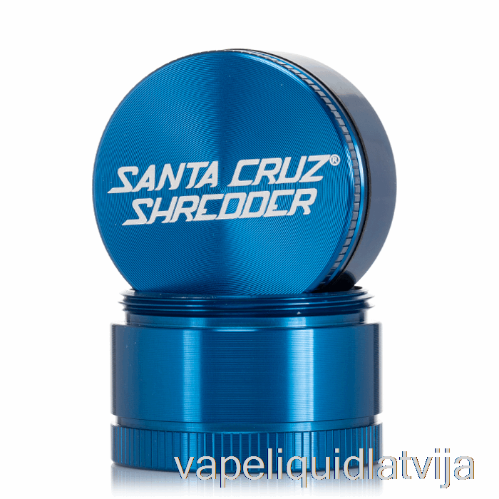 Santa Cruz Smalcinātājs 1,6 Collu Mazs 3-daļīgs Dzirnaviņas Zils (40mm) Vape šķidrums